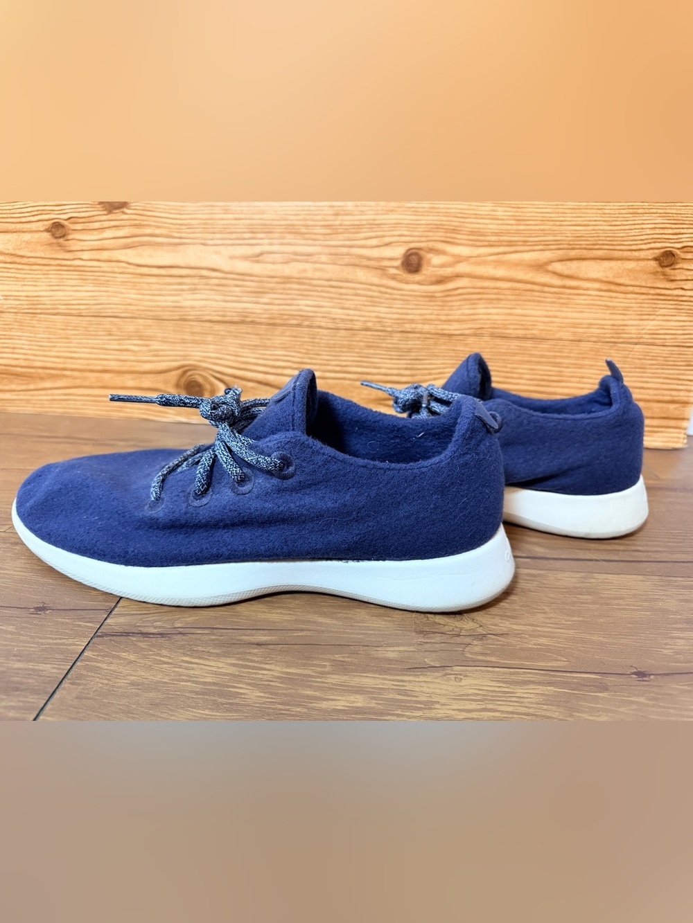 allbirds Mens Merino Wool Athletic Shoes Size 11 Navy Blue